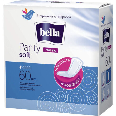 Прокладки Bella Panty Soft Classic 60 шт в Казани 