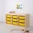 Ящик для хранения с контейнерами TROFAST 9М желтый Икеа в Казани 