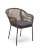 Плетеный стул из роупа Лион серо-коричневый в Казани 