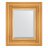 Зеркало с фацетом в багетной раме Evoform травленое золото 99 мм 49х59 см в Казани 