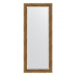 Зеркало напольное с фацетом в багетной раме Evoform вензель бронзовый 101 мм 84x204 см