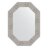 Зеркало в багетной раме Evoform волна хром 90 мм 56x76 см в Казани 