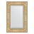 Зеркало с фацетом в багетной раме Evoform состаренное серебро с орнаментом 120 мм 62х92 см в Казани 