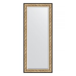 Зеркало напольное с фацетом в багетной раме Evoform барокко золото 106 мм 85x205 см