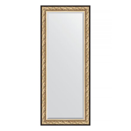 Зеркало напольное с фацетом в багетной раме Evoform барокко золото 106 мм 85x205 см в Казани 