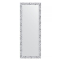 Зеркало в багетной раме Evoform чеканка белая 70 мм 56x146 см