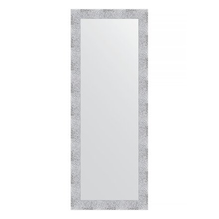 Зеркало в багетной раме Evoform чеканка белая 70 мм 56x146 см в Казани 