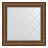Зеркало с гравировкой в багетной раме Evoform виньетка состаренная бронза 109 мм 90x90 см в Казани 