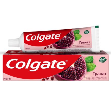 Зубная паста Colgate Гранат с натуральными ингредиентами для укрепления эмали зубов и защиты от кариеса, 100 мл. в Казани 