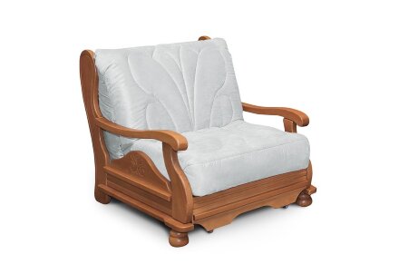 Кресло-кровать Милан с деревянными подлокотниками в Казани 
