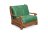 Кресло-кровать Милан с деревянными подлокотниками в Казани 