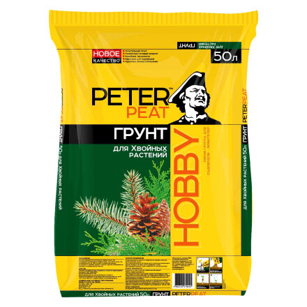 Грунт Peter Peat Для хвойных растений 50 л в Казани 