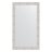 Зеркало в багетной раме Evoform соты алюминий 70 мм 66х116 см в Казани 