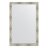 Зеркало с фацетом в багетной раме Evoform алюминий 90 мм 116х176 см в Казани 