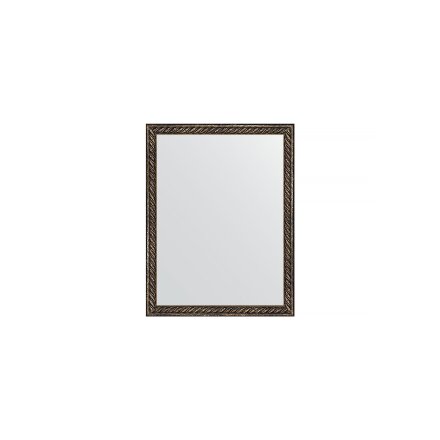 Зеркало в багетной раме Evoform витая бронза 26 мм 34х44 см в Казани 