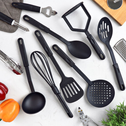 Набор кухонных принадлежностей Vantage 14 предметов черный в Казани 