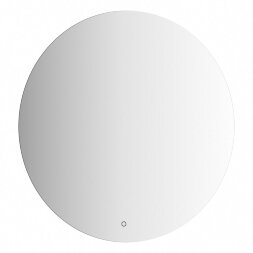 Зеркало Evoform с LED-подсветкой 21 W Ø80 см Сенсорный выключатель Нейтральный белый свет