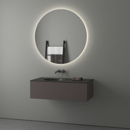 Зеркало Evoform с LED-подсветкой 27 W Ø100 см Сенсорный выключатель Нейтральный белый свет в Казани 