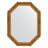 Зеркало в багетной раме Evoform состаренная бронза с плетением 70 мм 63x83 см в Казани 