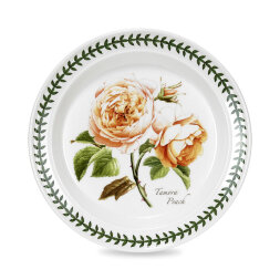 Тарелка обеденная Portmeirion Ботанический сад розы тамора, персиковая роза 25 см