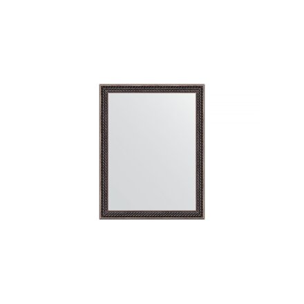 Зеркало в багетной раме Evoform витой махагон 28 мм 35х45 см в Казани 
