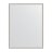 Зеркало в багетной раме Evoform витое серебро 28 мм 68х88 см в Казани 