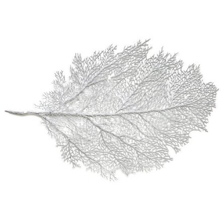 Салфетка Harman 56х35 см листья серебро в Казани 