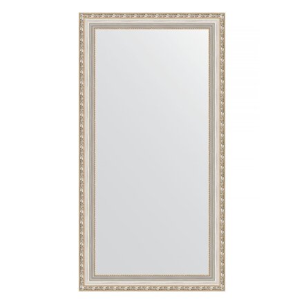 Зеркало в багетной раме Evoform версаль серебро 64 мм 55х105 см в Казани 