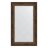 Зеркало с гравировкой в багетной раме Evoform состаренное дерево с орнаментом 120 мм 82x137 см в Казани 