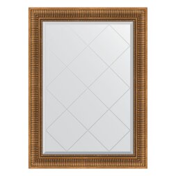 Зеркало с гравировкой в багетной раме Evoform бронзовый акведук 93 мм 77x105 см