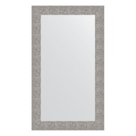 Зеркало в багетной раме Evoform чеканка серебряная 90 мм 70х120 см в Казани 
