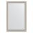 Зеркало с фацетом в багетной раме Evoform серебряный акведук 93 мм 117х177 см в Казани 
