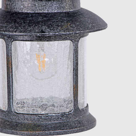 Садовый подвесной светильник WENTAI серебряный с чёрным (DH-4382L/816/) в Казани 