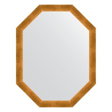 Зеркало в багетной раме Evoform травленое золото 59 мм 70x90 см в Казани 