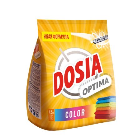 Стиральный порошок Dosia Optima Color 1,2 кг в Казани 