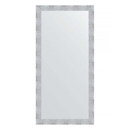 Зеркало в багетной раме Evoform чеканка белая 70 мм 76x156 см в Казани 