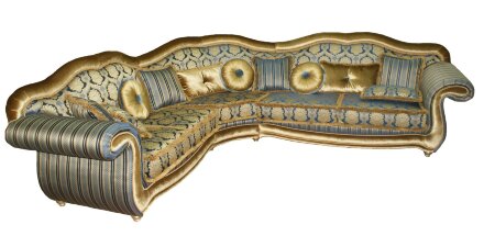 Угловой классический диван Вивальди в Казани 
