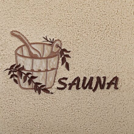 Полотенце махровое Asil sauna brown 70x140 в Казани 