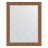 Зеркало с гравировкой в багетной раме Evoform медная кольчуга 88 мм 97x122 см в Казани 
