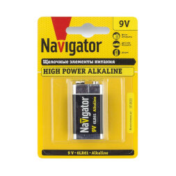 Батарейка Navigator NBT-NE-6LR61-BP1