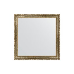 Зеркало в багетной раме Evoform золотой акведук 61 мм 64х64 см
