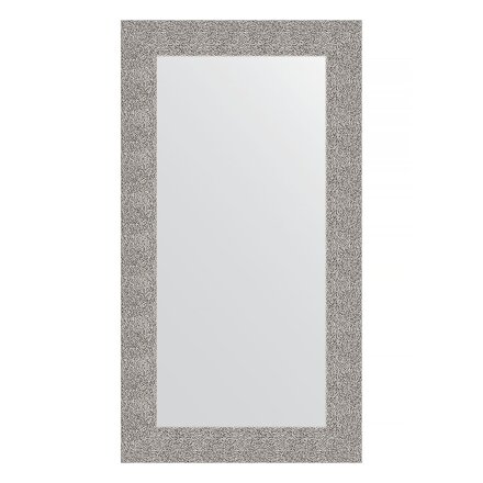 Зеркало в багетной раме Evoform чеканка серебряная 90 мм 60х110 см в Казани 