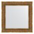 Зеркало в багетной раме Evoform вензель бронзовый 101 мм 73х73 см в Казани 
