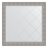 Зеркало с гравировкой в багетной раме Evoform чеканка серебряная 90 мм 106x106 см в Казани 