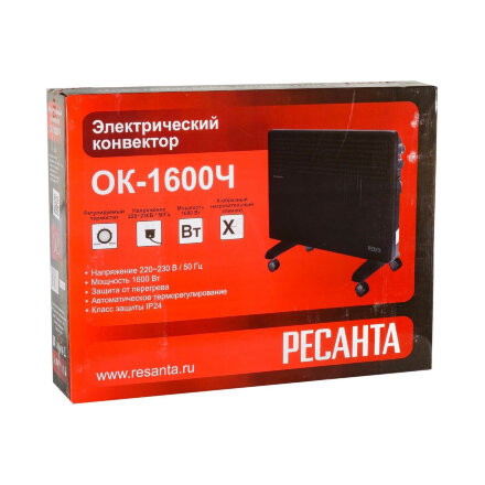 Конвектор Ресанта ОК-1600 черный в Казани 