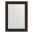 Зеркало с гравировкой в багетной раме Evoform темный прованс 99 мм 79x106 см в Казани 