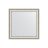 Зеркало в багетной раме Evoform золотые бусы на серебре 60 мм 65х65 см в Казани 