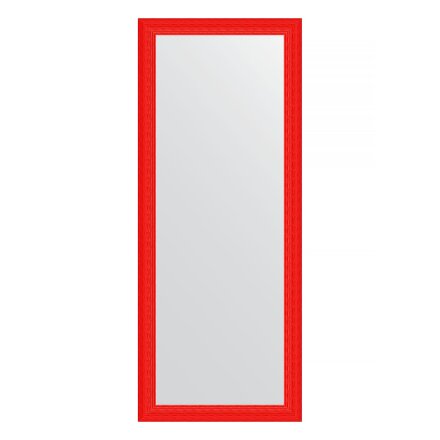 Зеркало напольное в багетной раме Evoform  красная волна 89 мм 82x201 см в Казани 