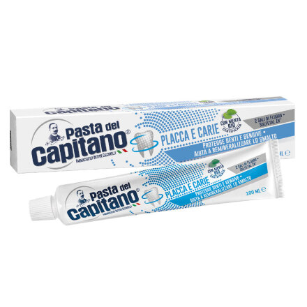 Зубная паста Pasta del Capitano  &quot;Против зубного налета и кариеса&quot; 100 мл в Казани 