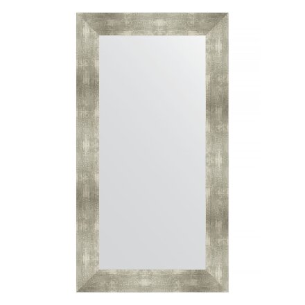 Зеркало в багетной раме Evoform алюминий 90 мм 60х110 см в Казани 